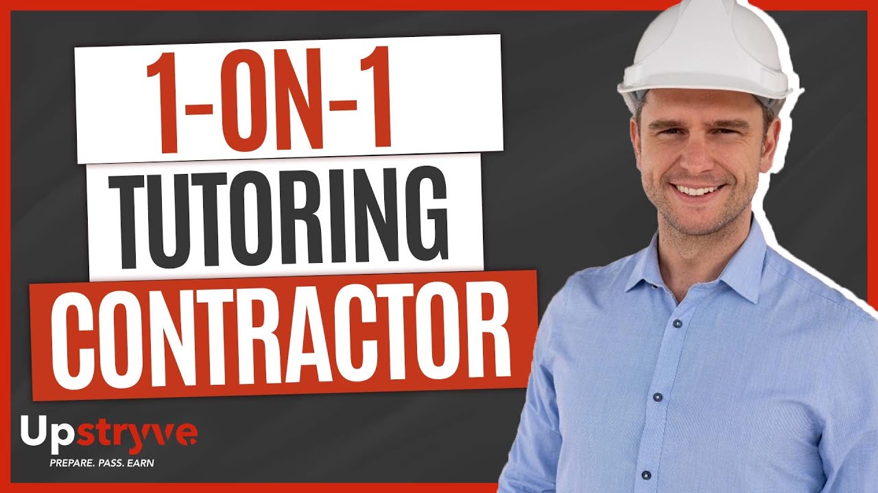 Contractor License Exam Prep | Upstryve