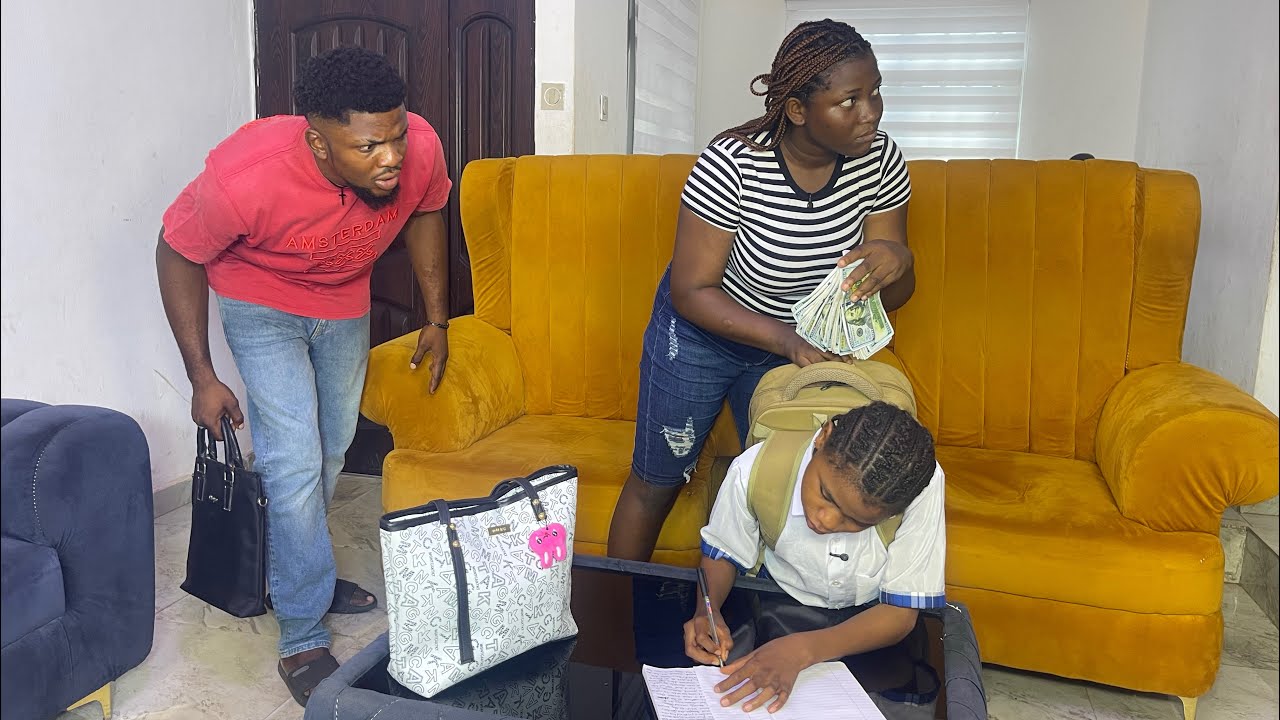SMART LITTLE DAUGHTER EXPOSED WICKED STEPMOTHER  FAKE PREGNANT |best nollywood movie 2025