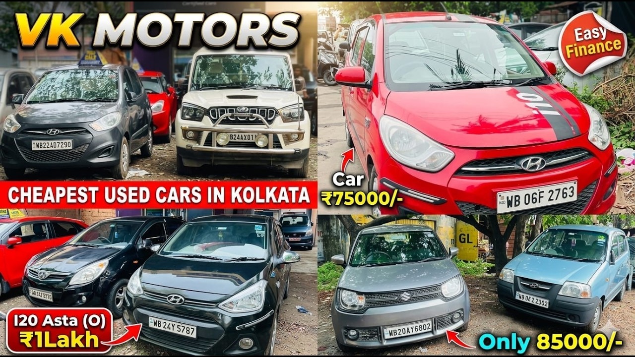 Second Hand Car In Kolkata | Scorpio, i20, Wagonr, i10, Ignis | Used Cars In Kolkata | VK Motors