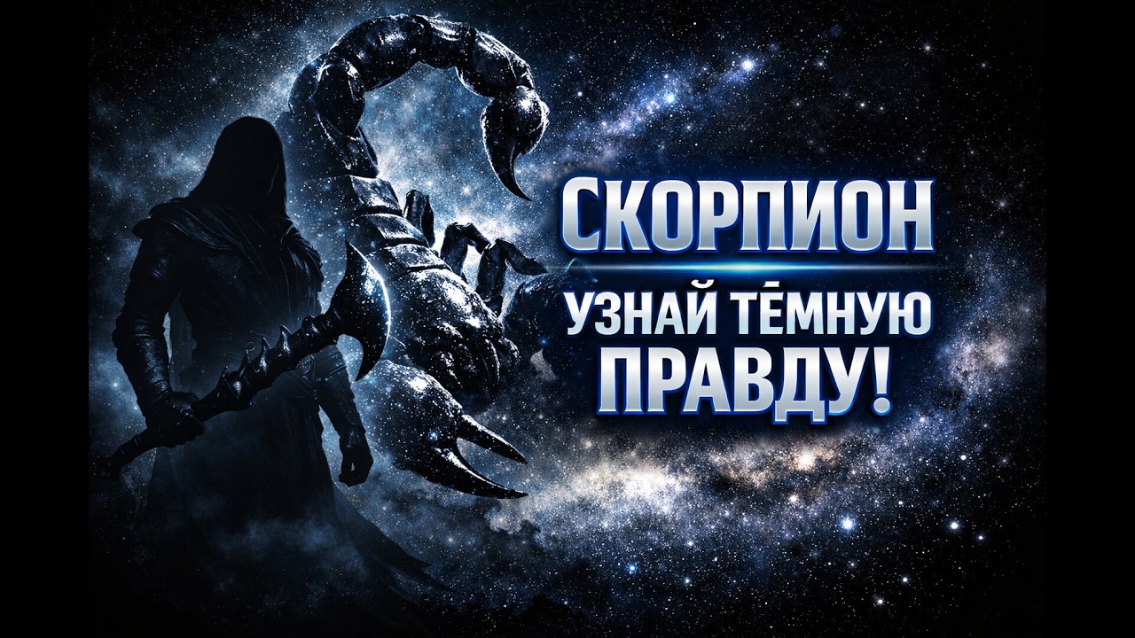 СКОРПИОН: ТЫ ГОТОВ СМОТРЕТЬ В ГЛУБИНУ, НЕ МОРГАЯ?