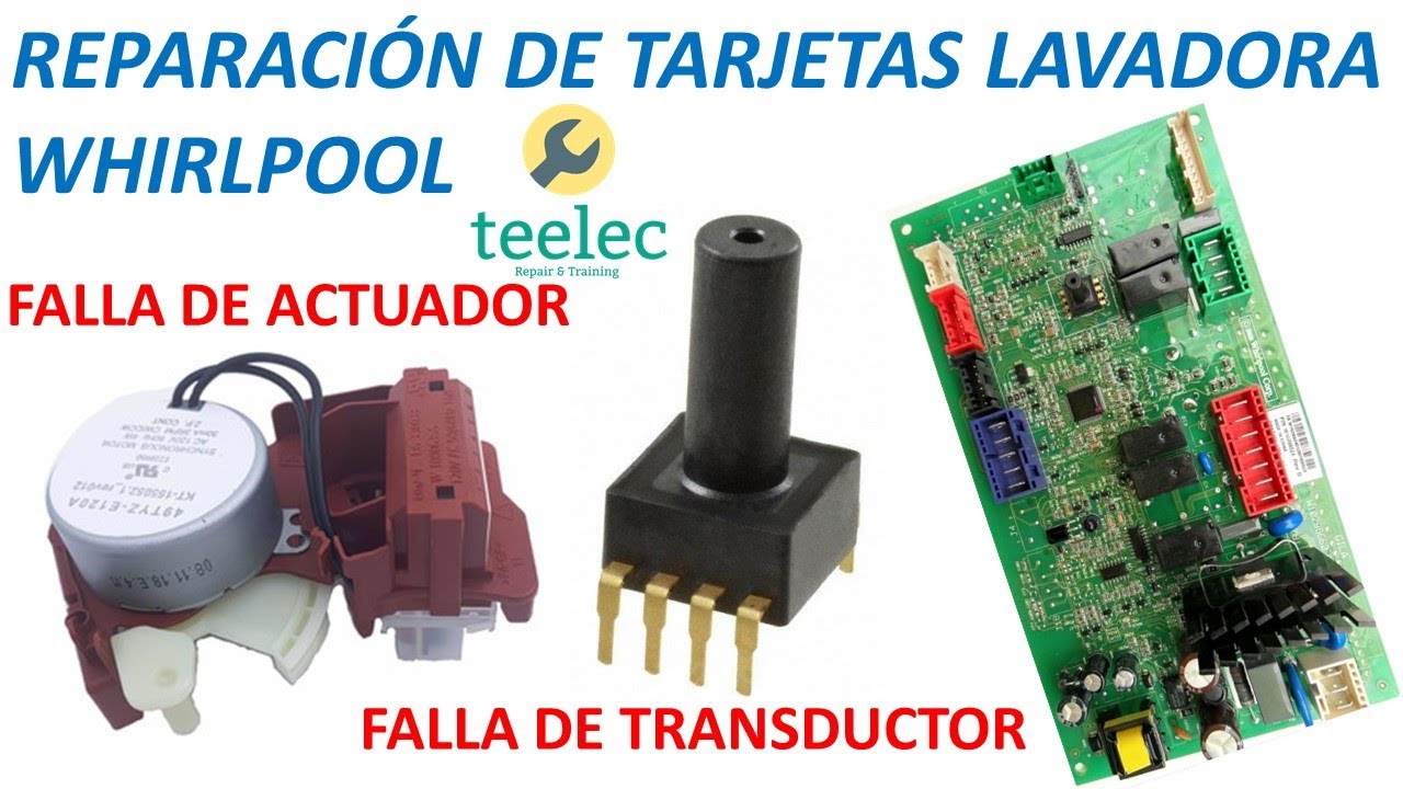 Dos Tarjetas Whirlpool 6th Sense Con Falla de Actuador, Encendido y Transductores