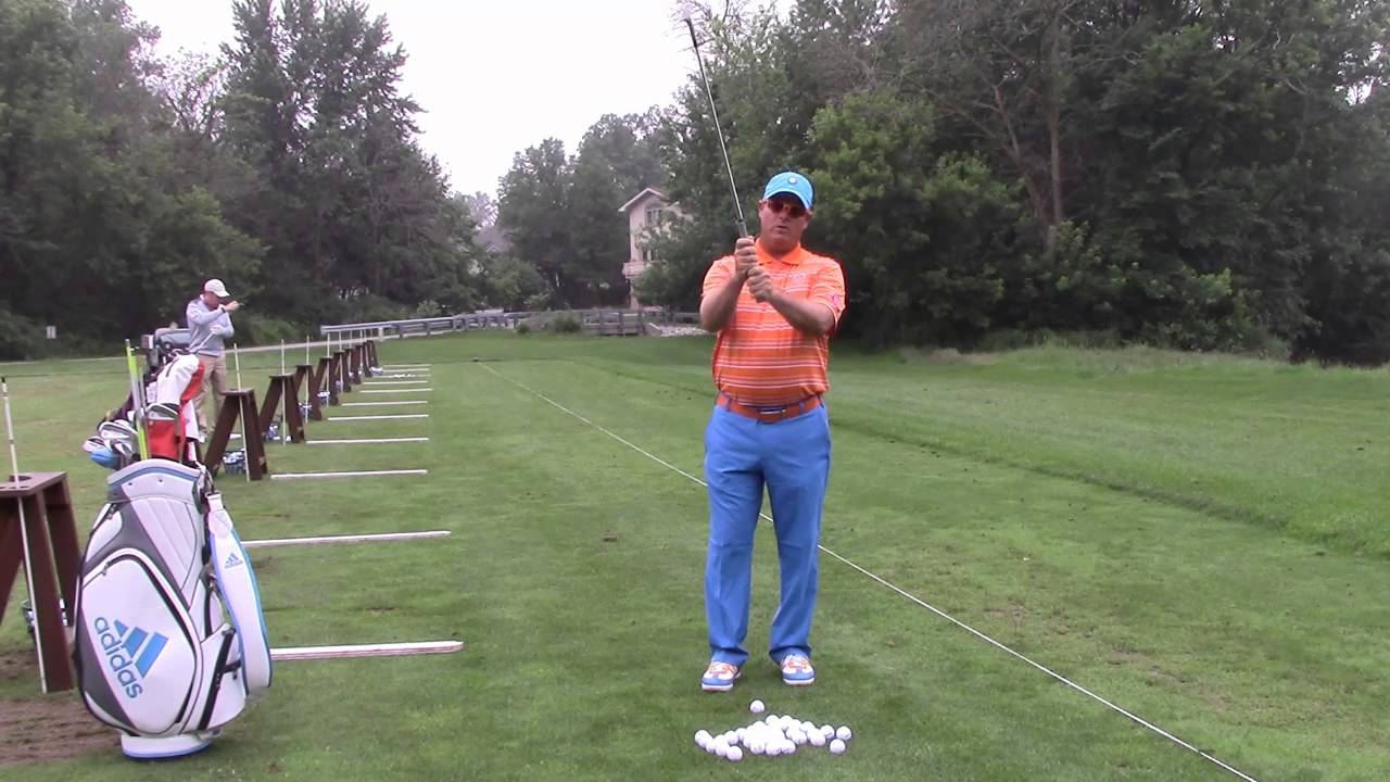 Short Game Touch with dominant hand!