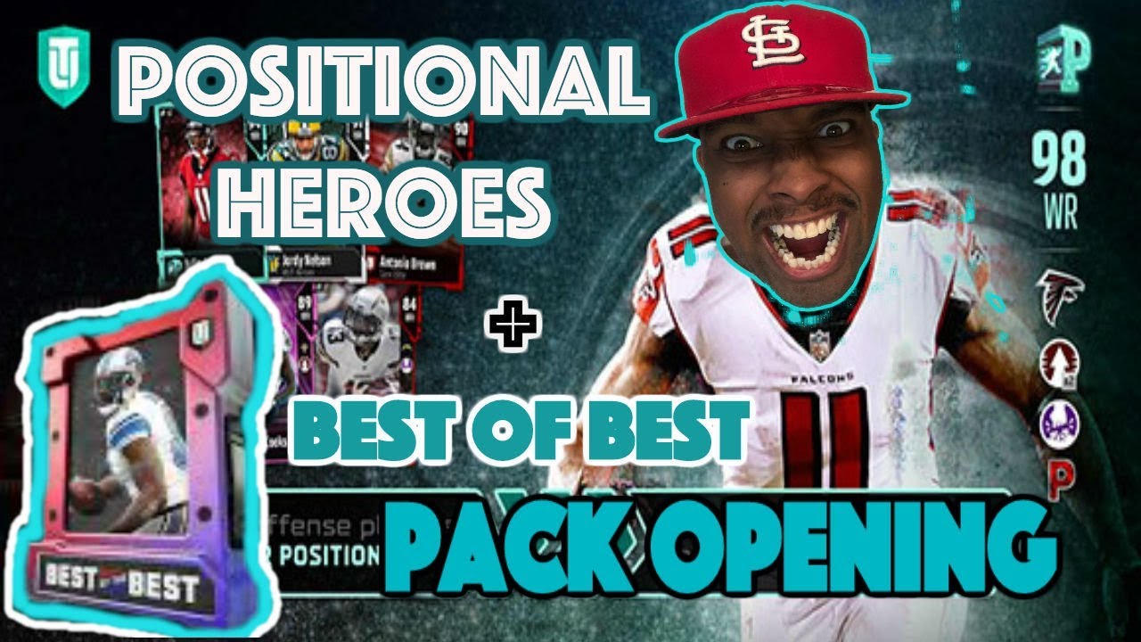 NEW MUT 18  Offensive Positional Heroes PROMO REVIEW (+Best of the Best Pack Opening!!)