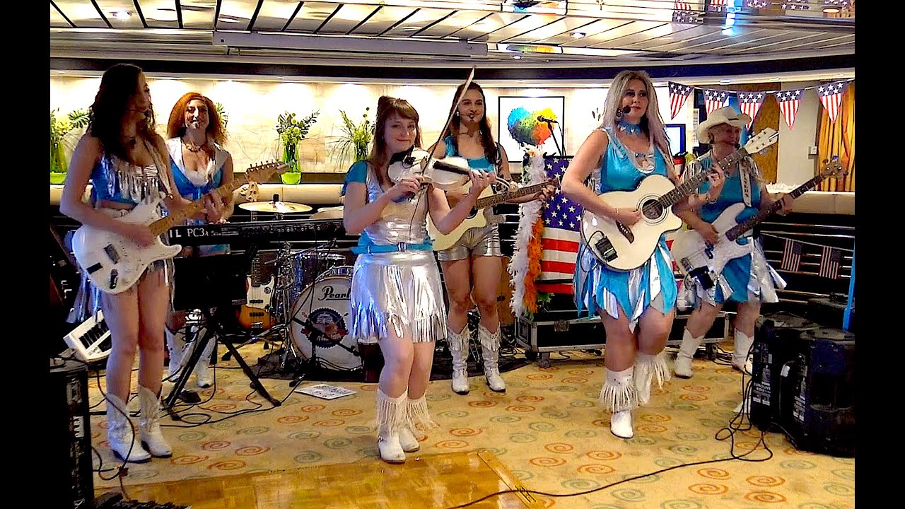 CountryMusic Cruise 2019 TAG 1 Country Sisters FIRST CONCERT ON CRUISE, 3. Mai 2019 - P.CASSO MOVIE