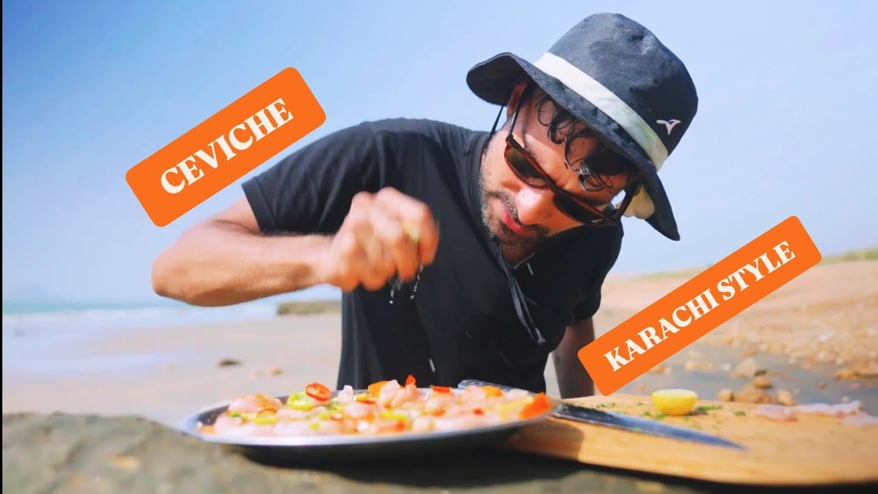 Ceviche, KARACHI style. 