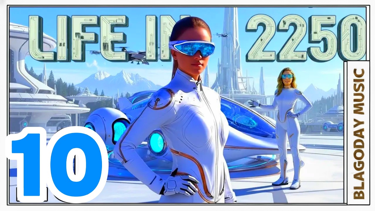 Life in 2250: Eco Megacity & Futuristic Deep House (1,5 Hour)|| 4K . vol 10