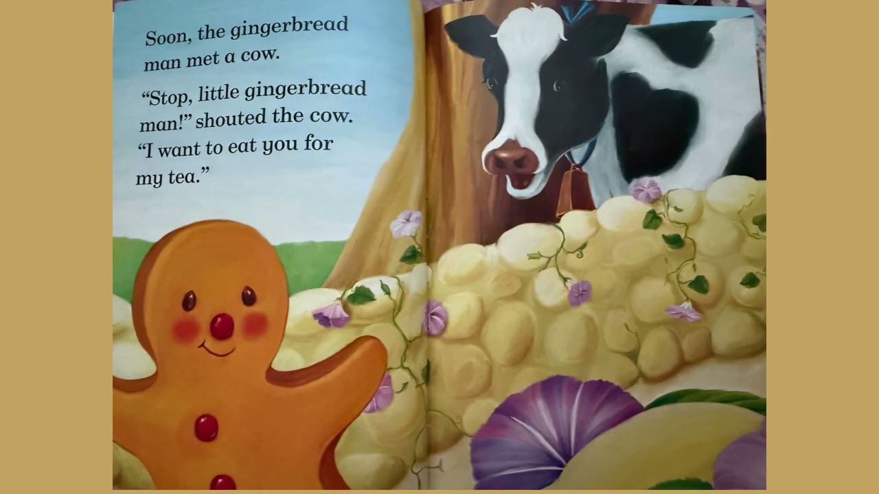 THE GINGERBREAD MAN | Story time | Toddler storytime | Gingerbread man story