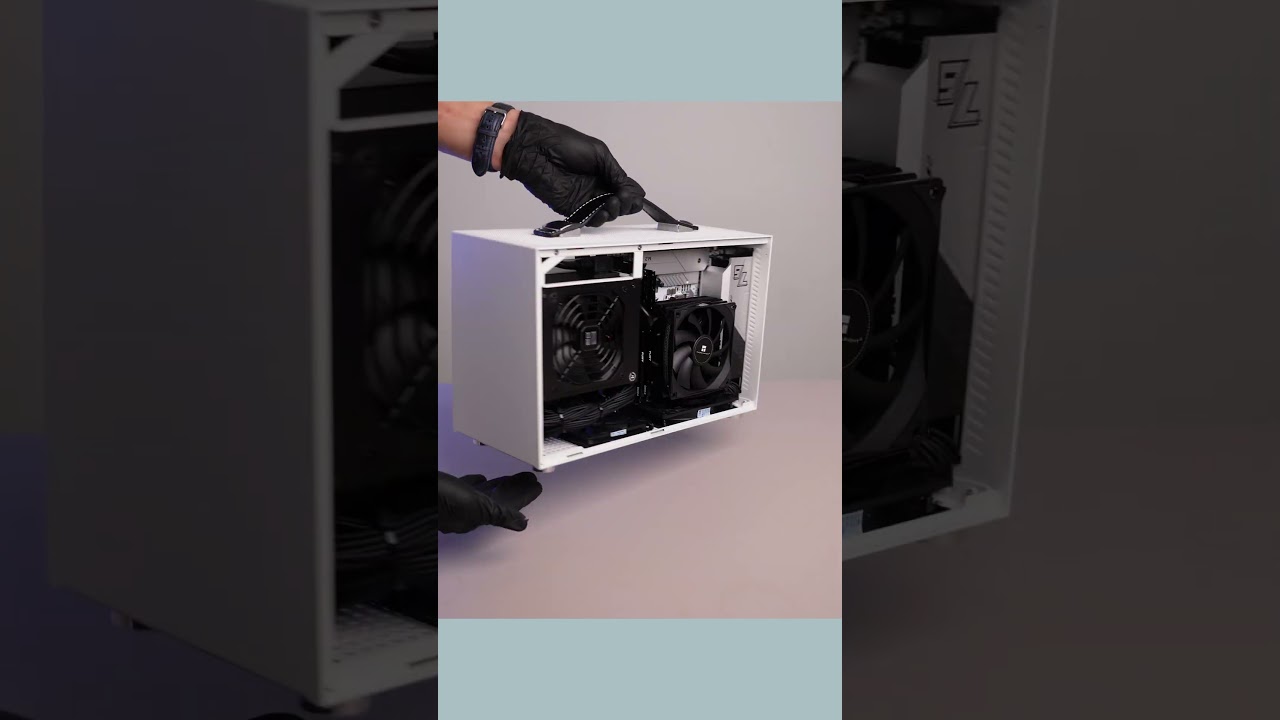[PCNGON] PC Mini ITX Case Shiny Snake S300 cấu h&igrave;nh i5 12400F c&ugrave;ng RTX 4060 Ti #itx