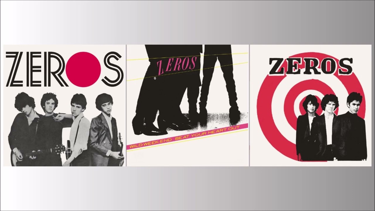THE ZEROS - Full 3 singles [Reissued 2023]