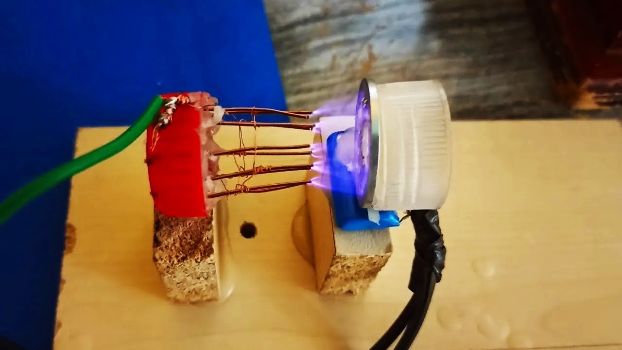 PROPULSOR DE PLASMA - Gerador de Vento Iônico Caseiro