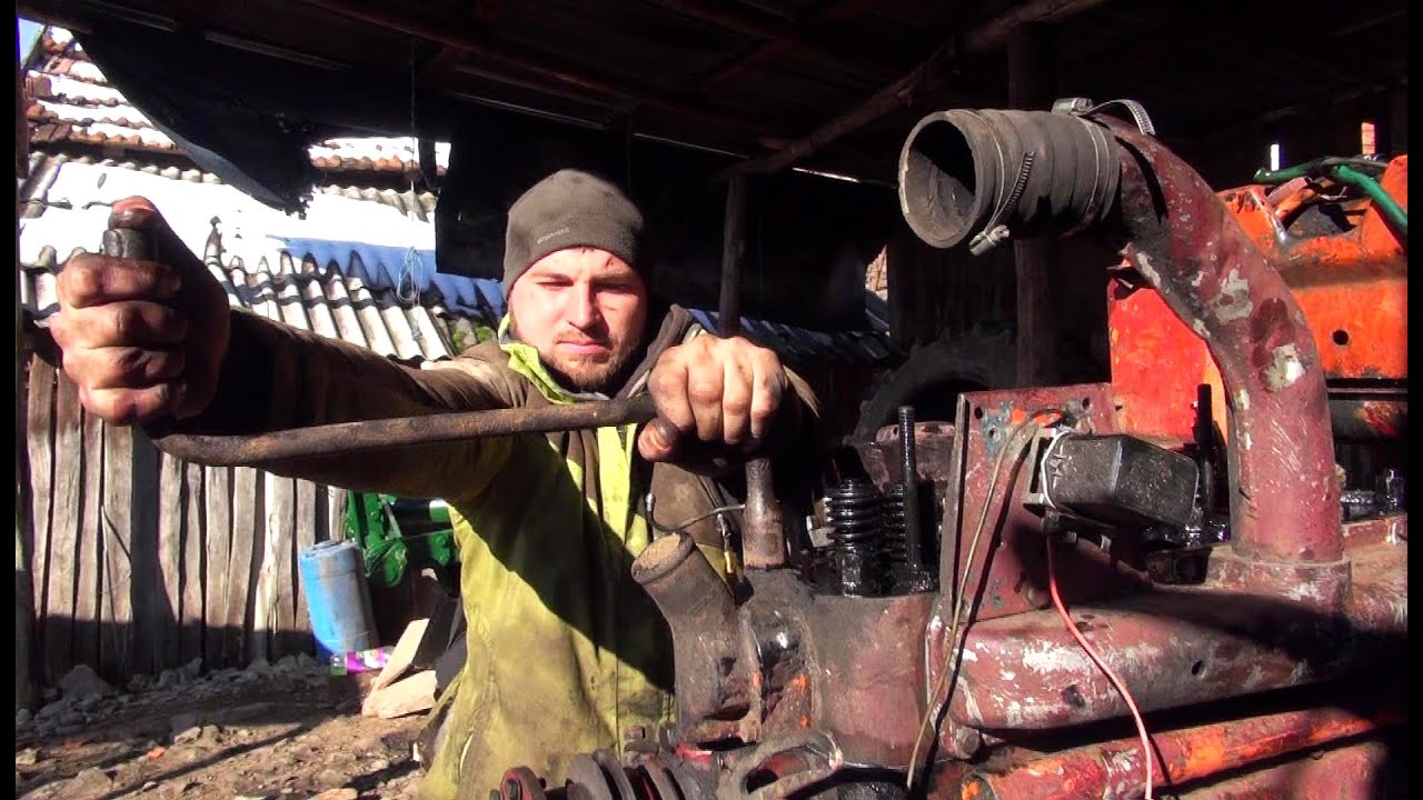 Tractor UTB 650-upgrading engine-Un nou motor UTB 650 readus la viață