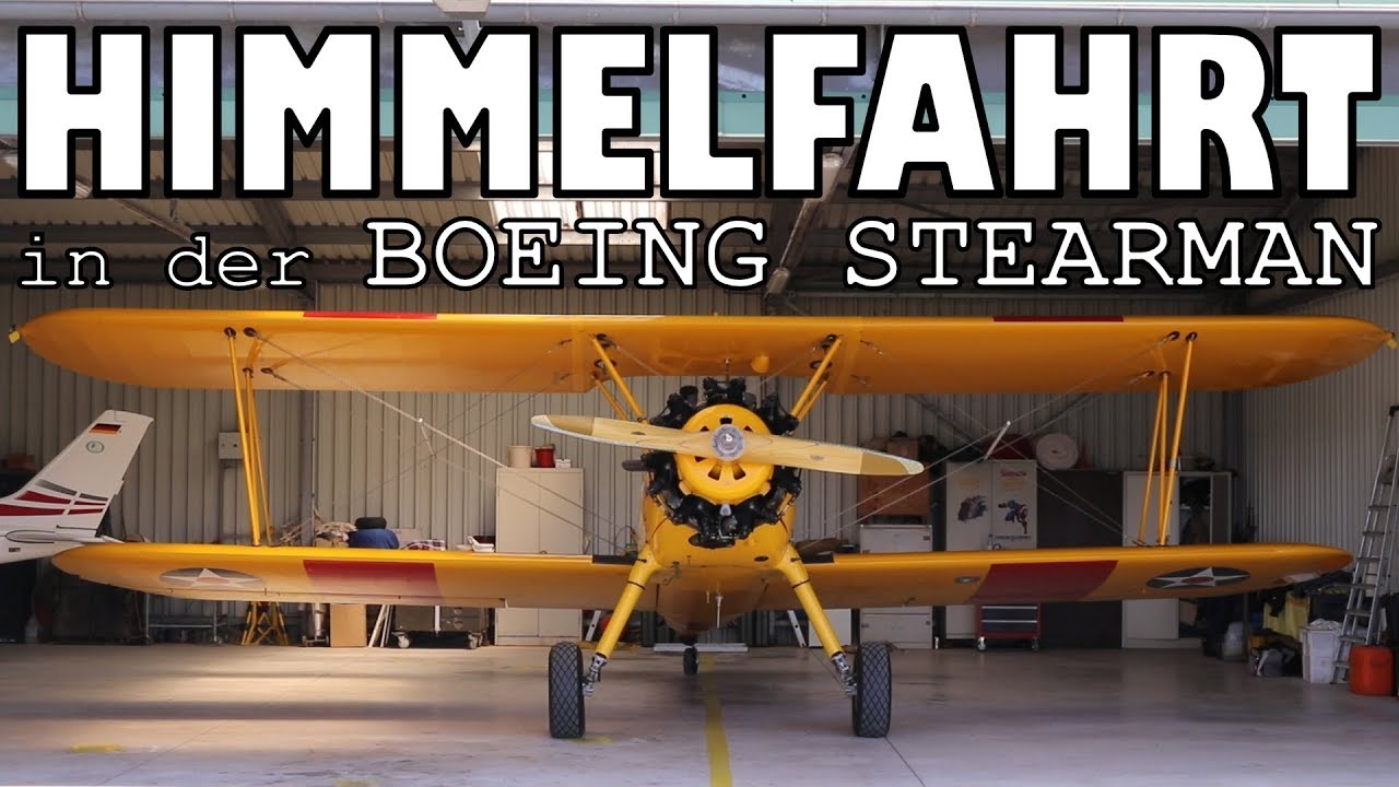 HIMMELFAHRT in einer BOEING STEARMAN