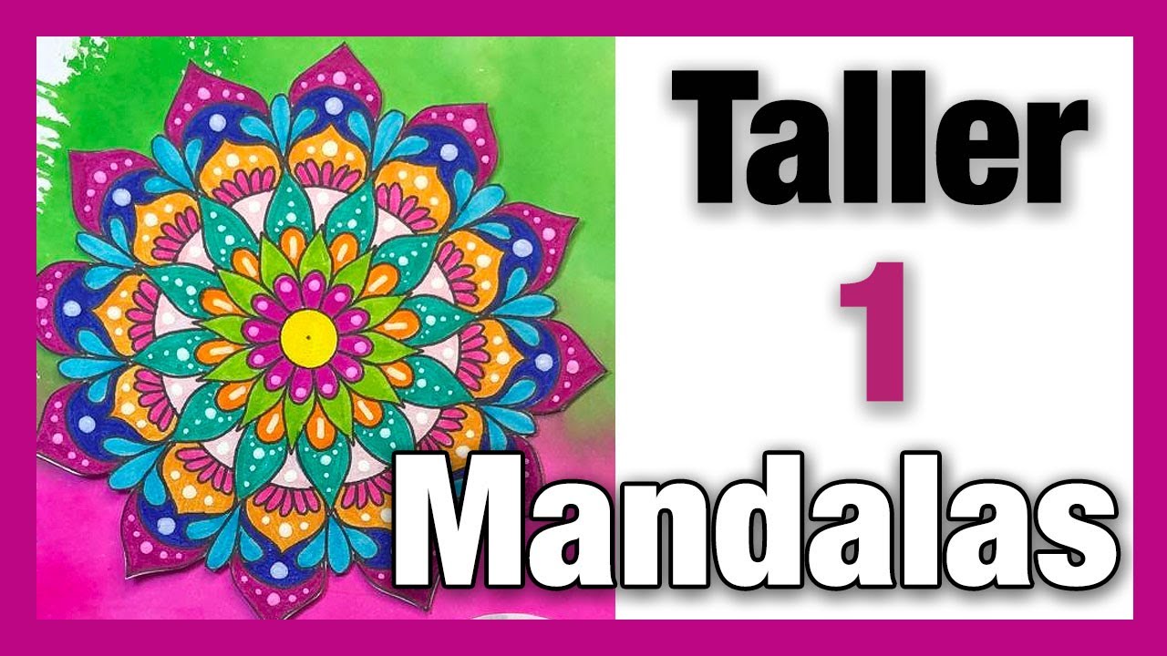 Mandalas Tutorial Paso a Paso