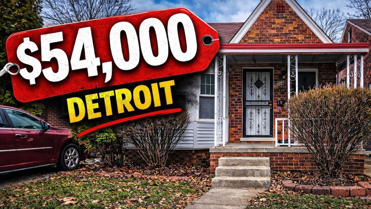 We Bought One of the Cheapest Houses in Detroit to Fix & Flip