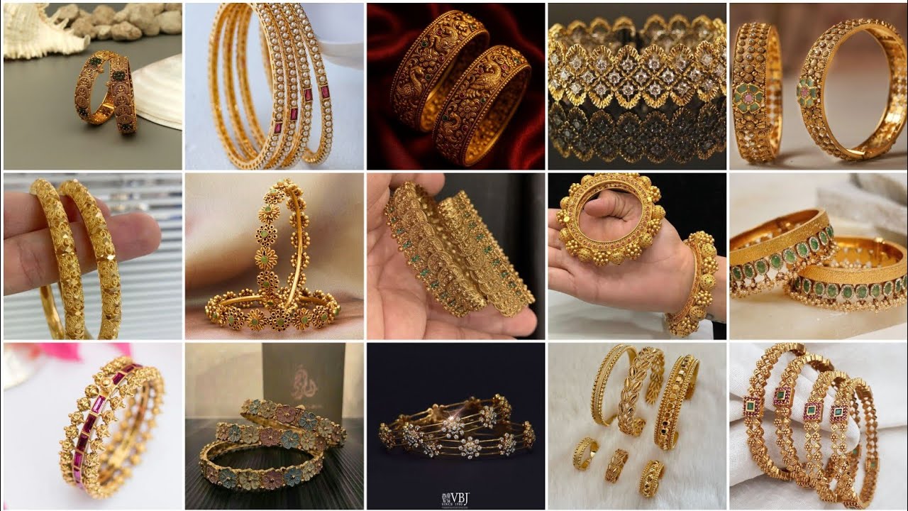 Дизайн золотых браслетов||Новые модные золотые браслеты и дизайны кадда