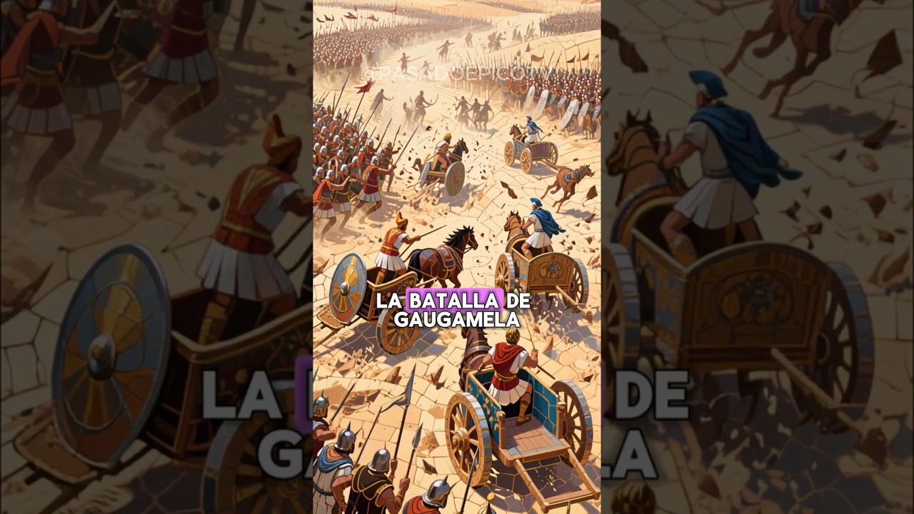 La batalla de Gaugamela: C&oacute;mo Alejandro Magno aplast&oacute; a un ej&eacute;rcito cinco veces mayor.