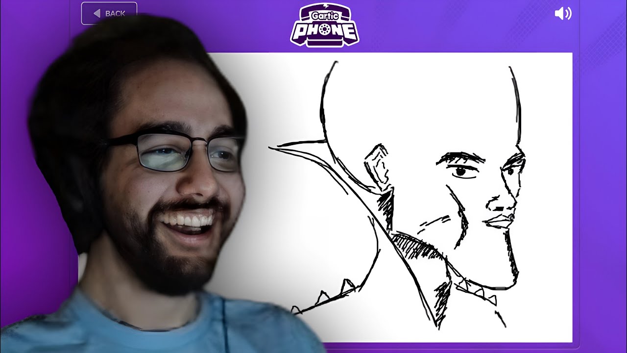 Megamind is mewing! | Gartic Phone with viewers