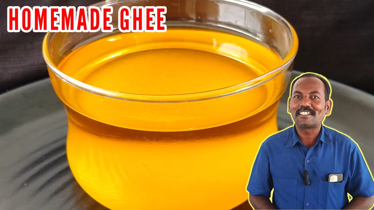 பைசா செலவு இல்லாமல் அரை மணி நேரத்தில் நெய் 😲🔥Homemade ghee | Homemade butter | How to make butter
