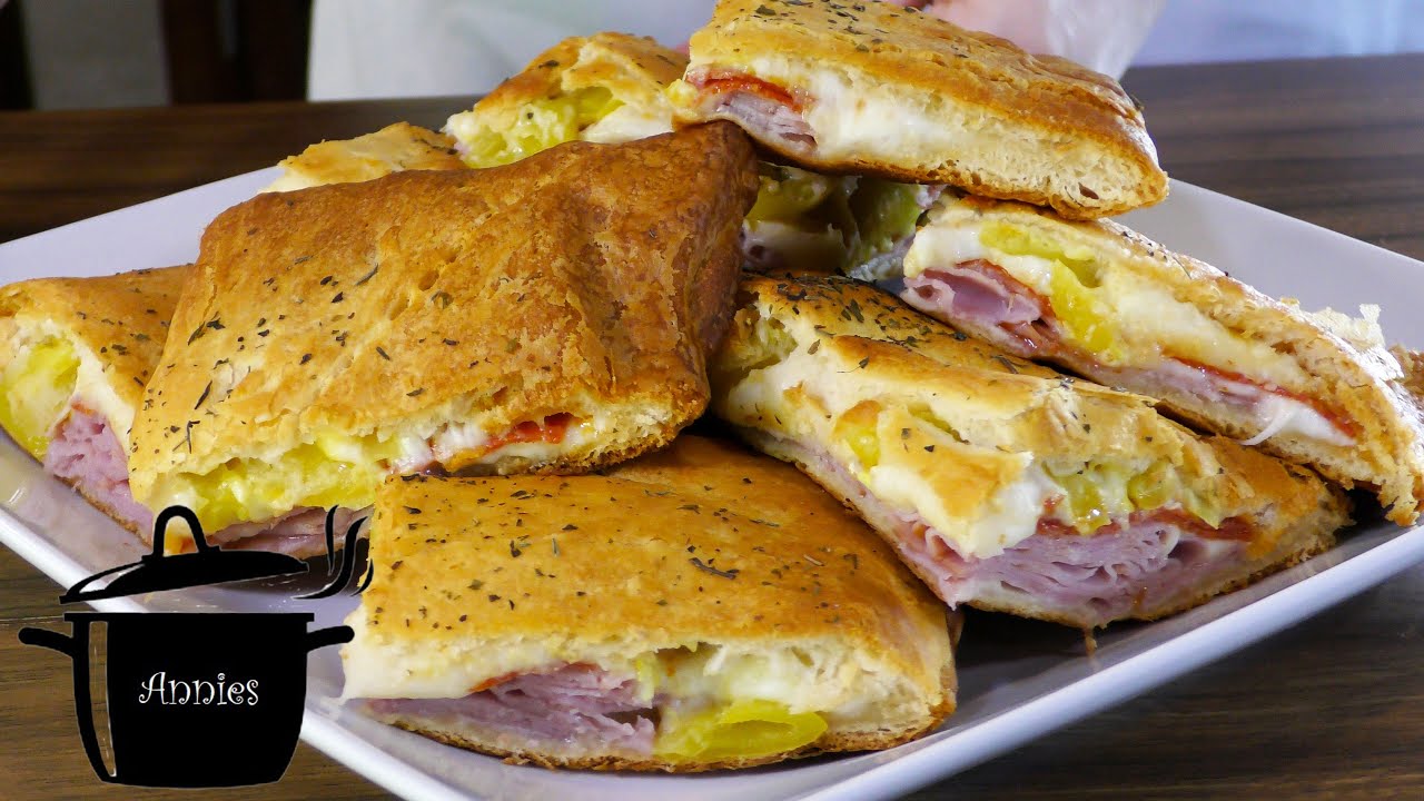 AIR FRYER Antipasta Sandwich | Ham, Pepperoni and Cheese