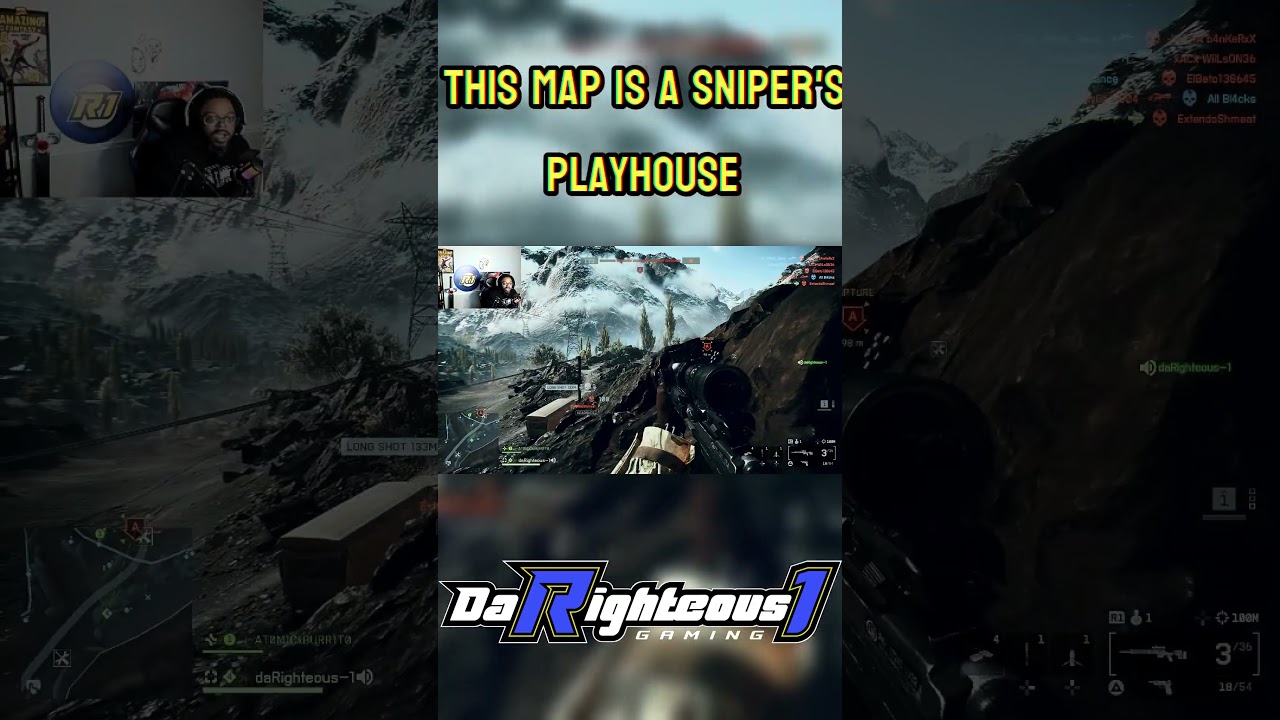 A Sniper's Playhouse #darighteous1gaming #gaming #battlefield6openbeta