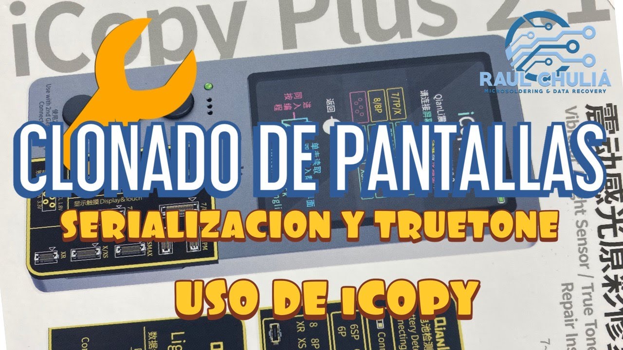 📣📣 USO DE iCOPY EN PANTALLAS  📱 SERIALIZACION Y TRUETONE 💯