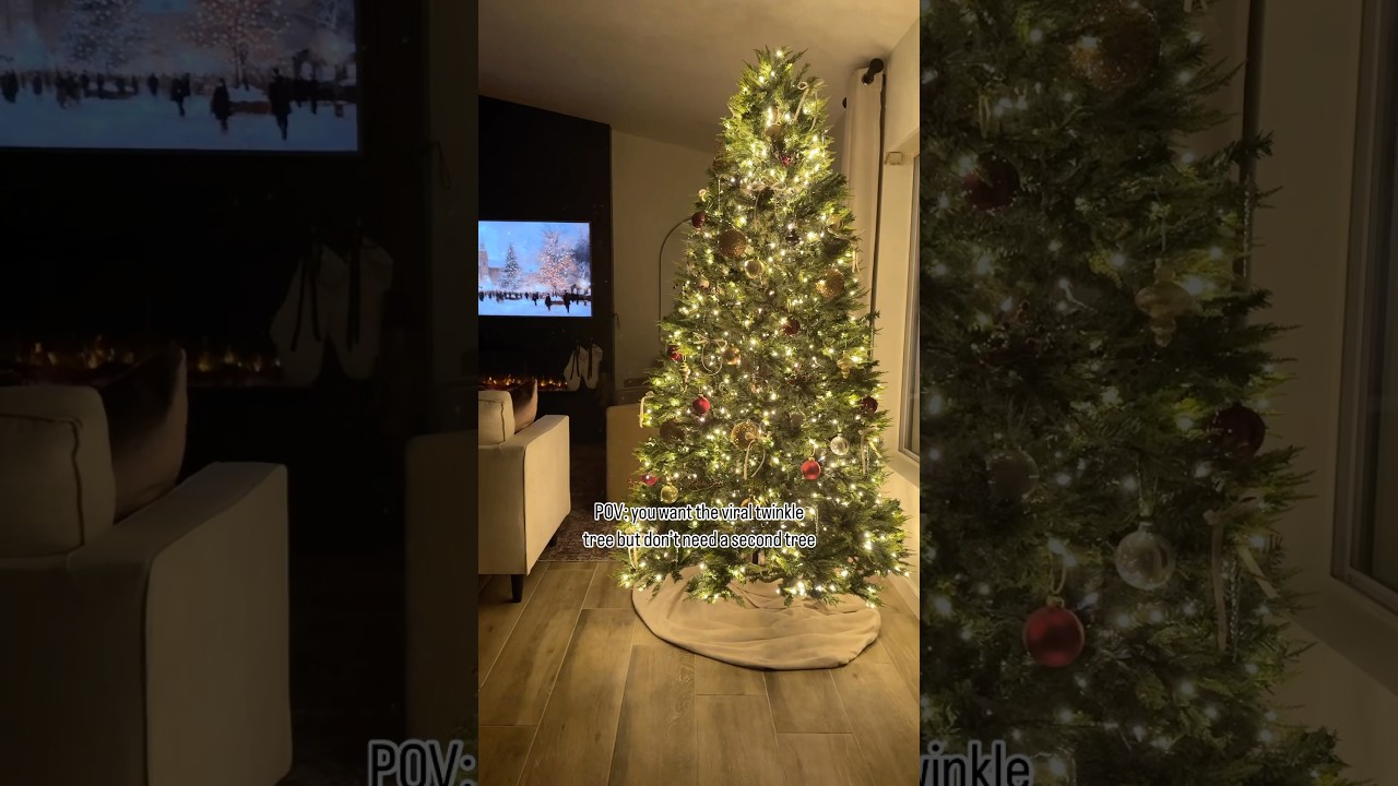 Viral Twinkle Tree Hack for HALF the Price! ✨🎄