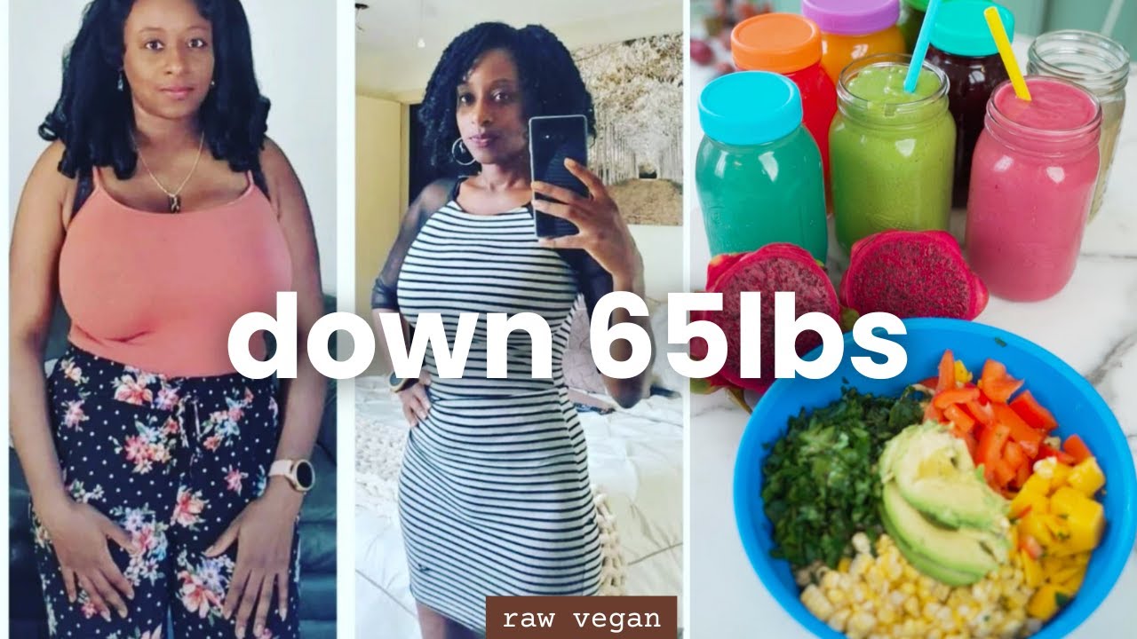 RAW VEGAN TRANFORMATION : Down 65lbs & Total Life Makeover!!!