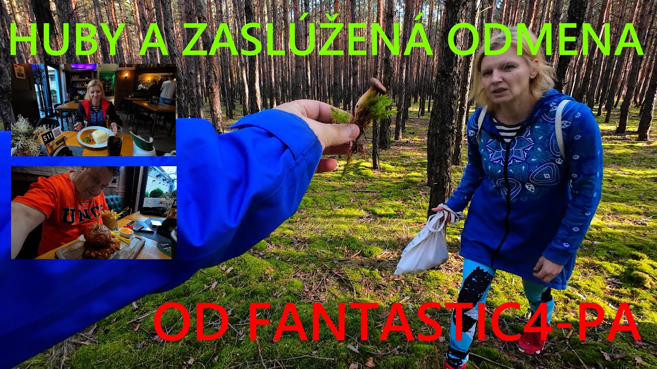 Huby zbieranie pri Studienke a potom zaslúžená odmena
