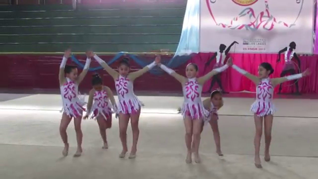 Esquema Grupal Manos Libres - GALA GIMNASIA RÍTMICA LRF 2015