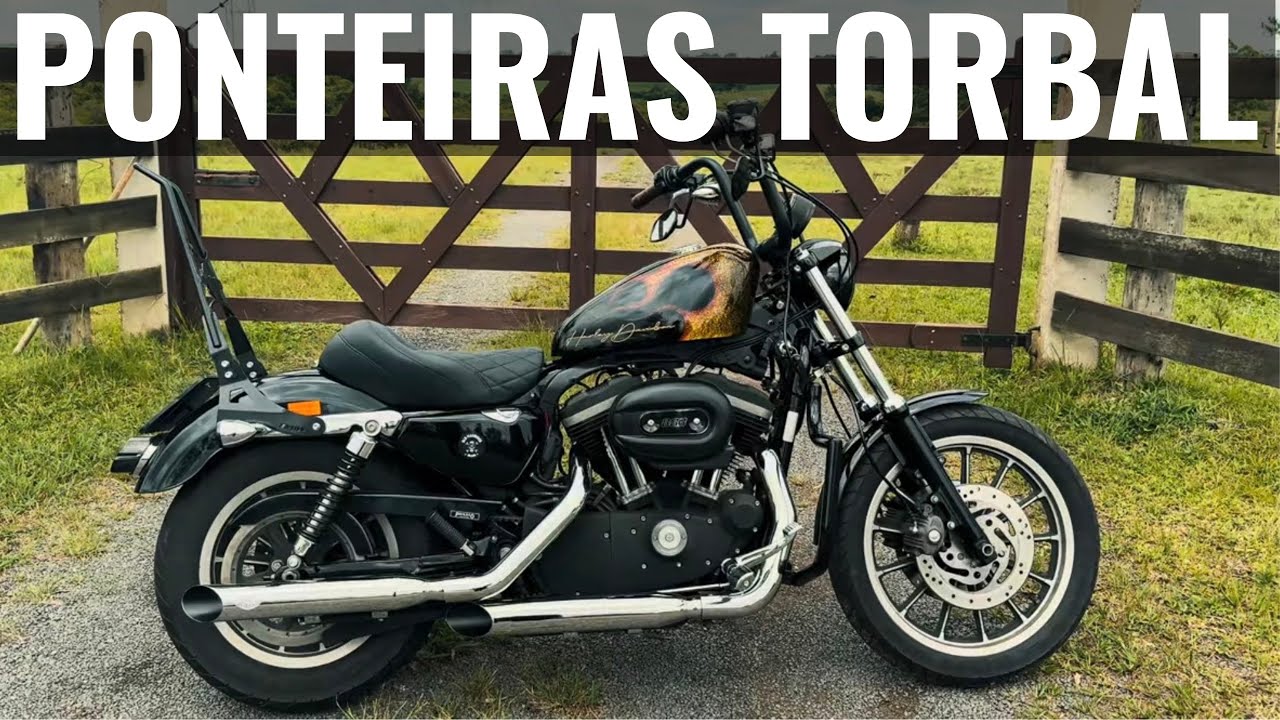 PONTEIRAS TORBAL NA HARLEY DAVIDSON 883r