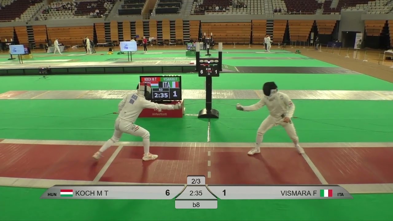 2024 387 T08 04 M E Individual Doha QAT GP RED VISMARA ITA vs KOCH HUN
