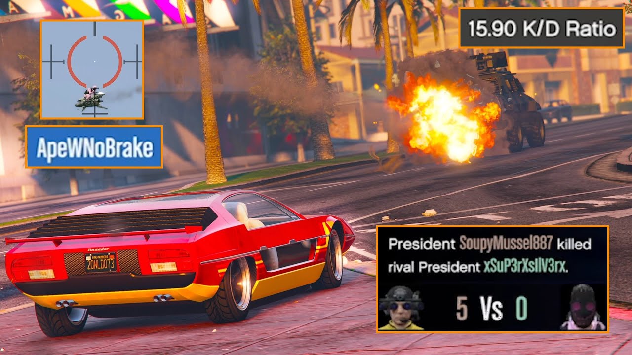 15K/D UVERSUSPRO wannabe was the WORST MK2 GRIEFER EVER! [GTA Online]