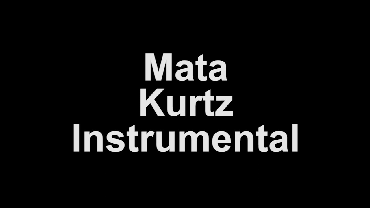 Mata - Kurtz ft. Taco Hemingway Instrumental