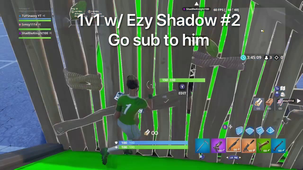 1v1 w/ Ezy Shadow #2