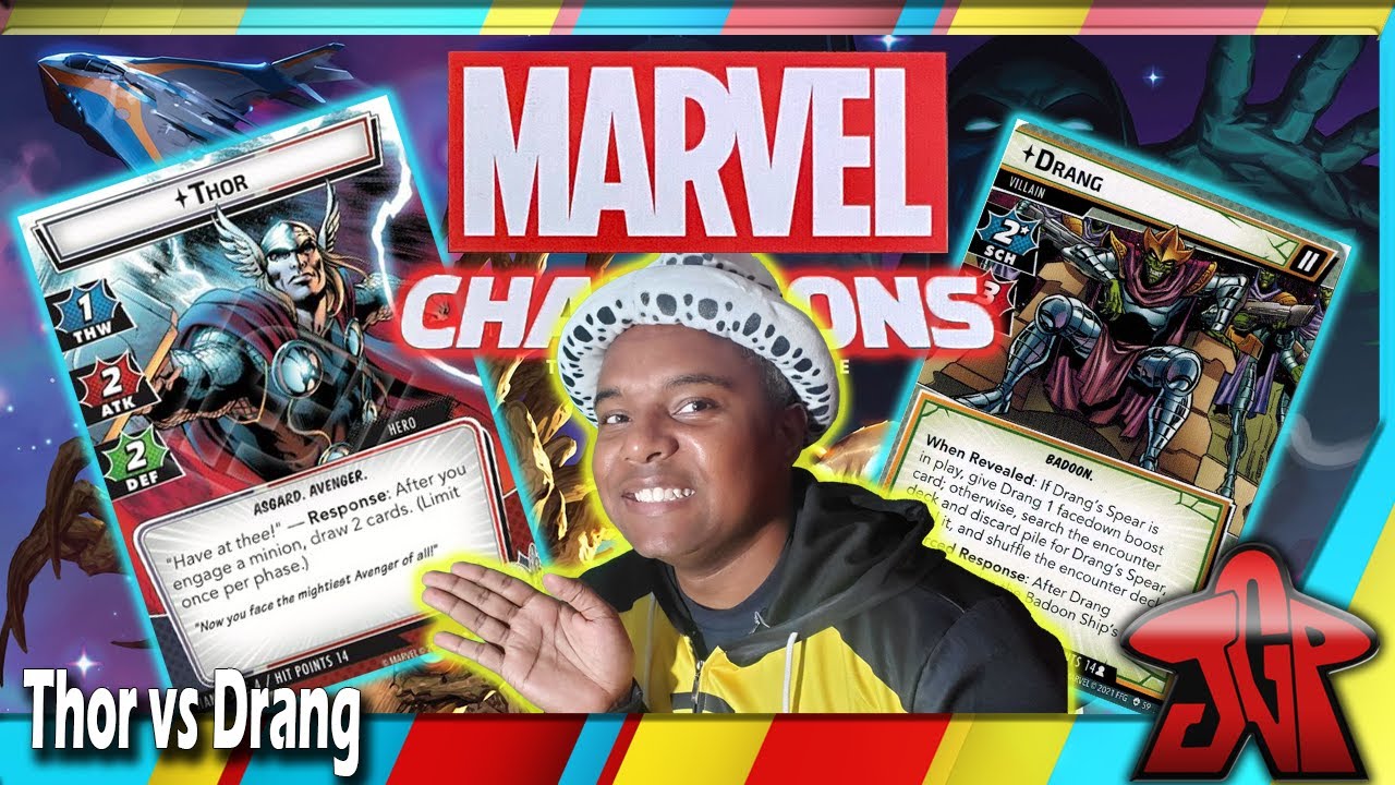 Thor vs Drang: Marvel Champions - Galaxy's Most Wanted Solo Playthrough