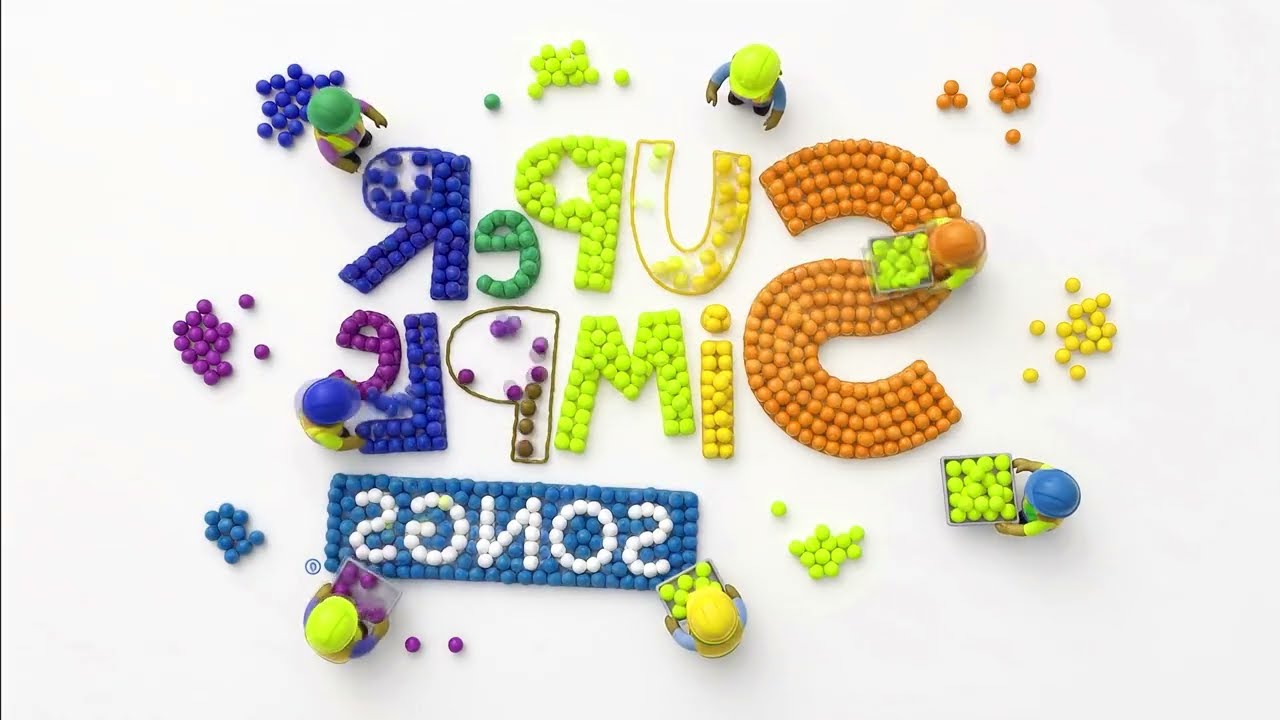 Super Simple Songs Made From Plastic Balls Intro Logo Sponsored By Klasky Csupo 2001