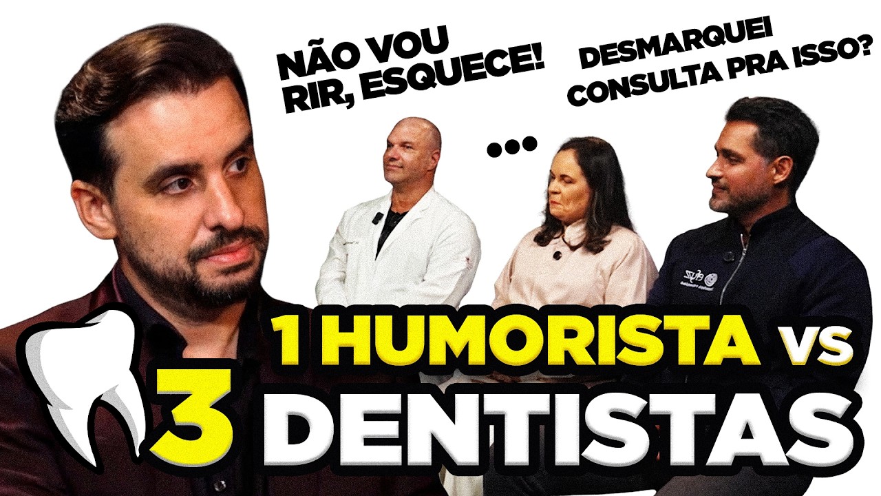 1 HUMORISTA VS 3 DENTISTAS