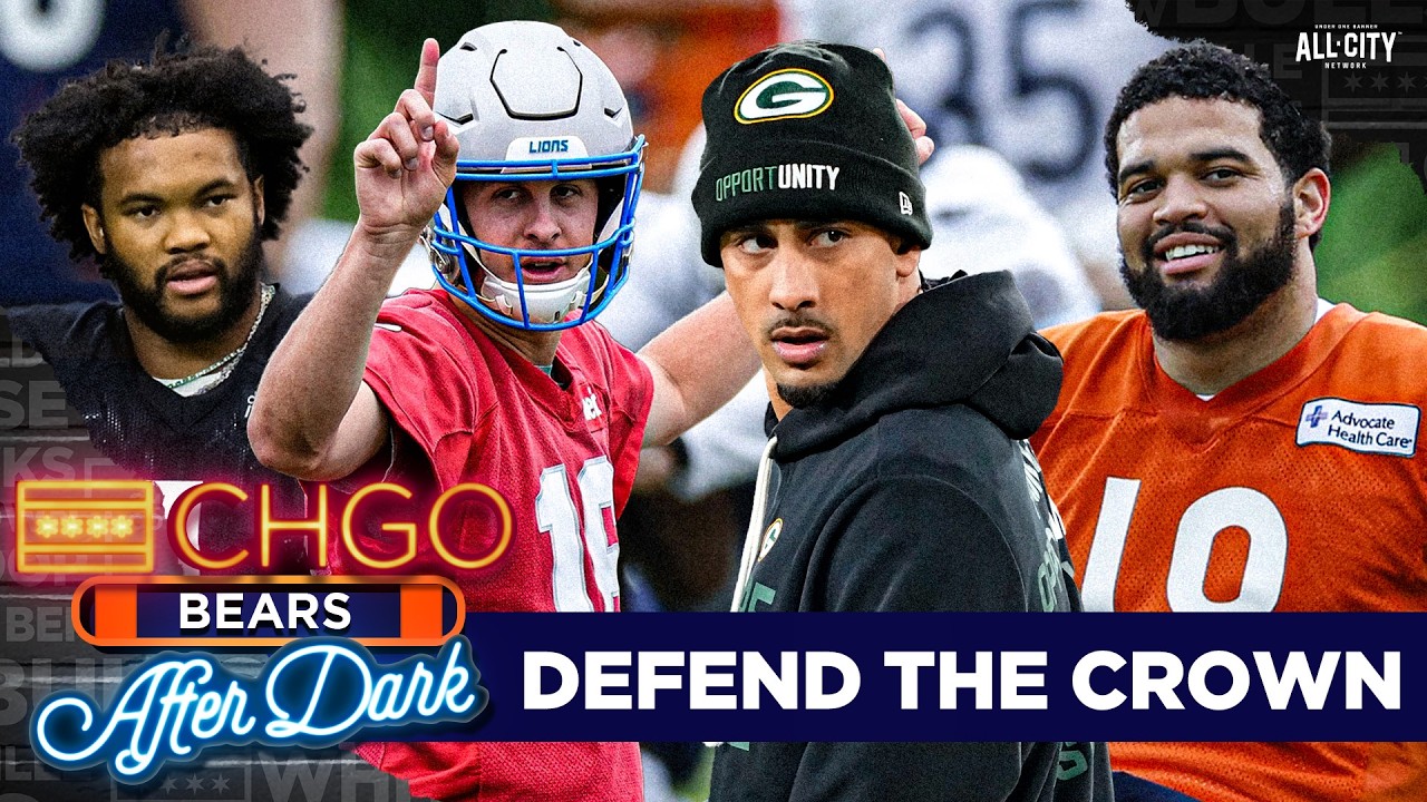 Chicago Bears, Caleb Williams Go From HUNTERS To The HUNTED In NFC NORTH | CHGO Bears After Dark