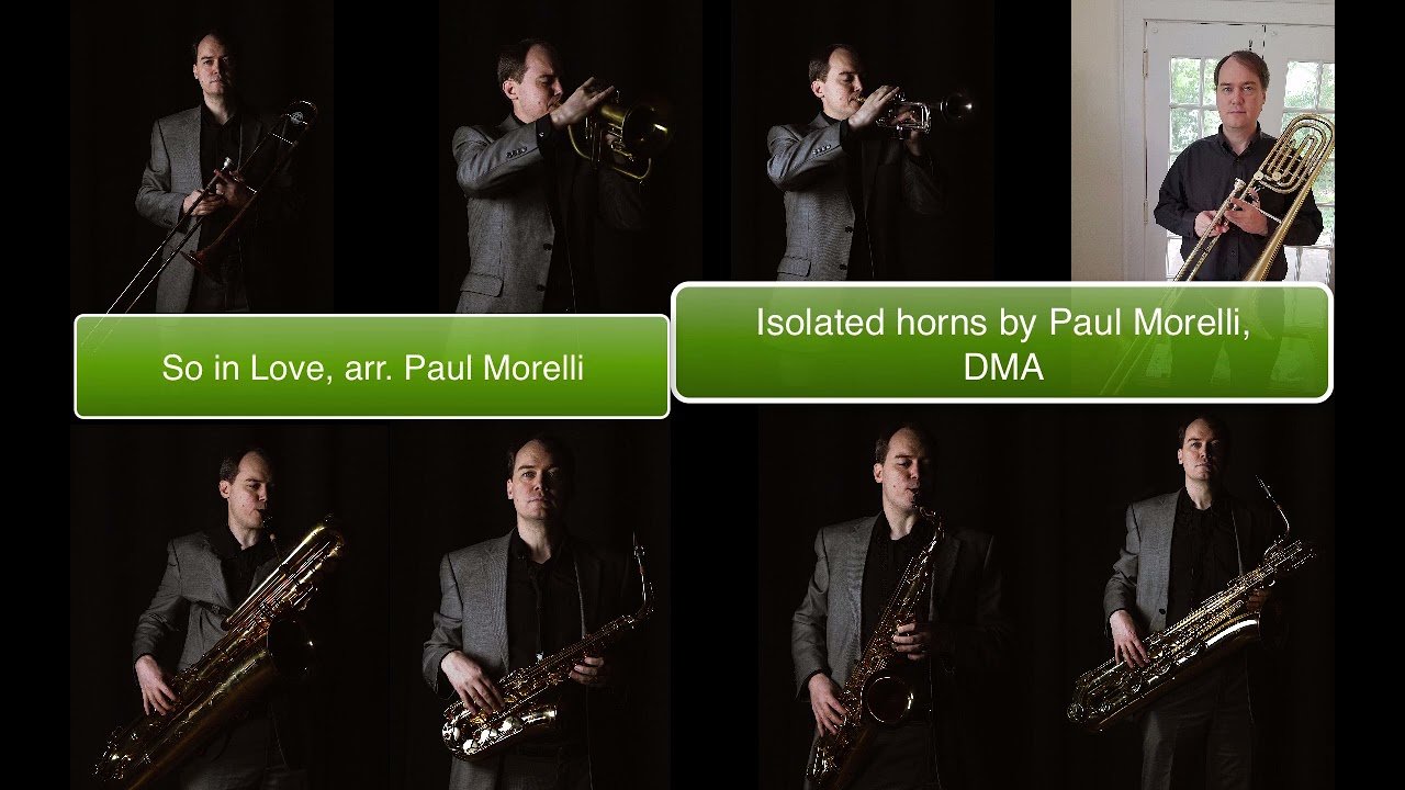 So in Love, arr. Morelli, isolated horns