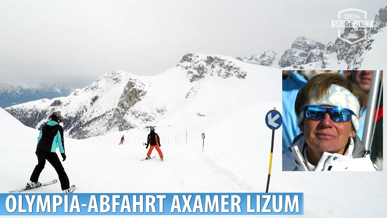 Olympia-Damenabfahrt in Axamer Lizum