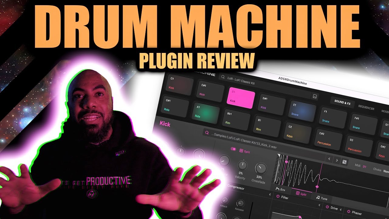 Drum Machine VST Review By ADSR