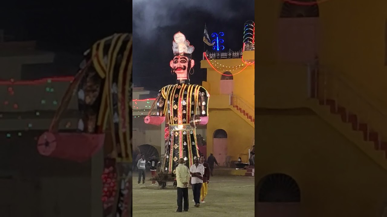 कुंभकरण वध रामलीला विदिशा मध्य प्रदेश