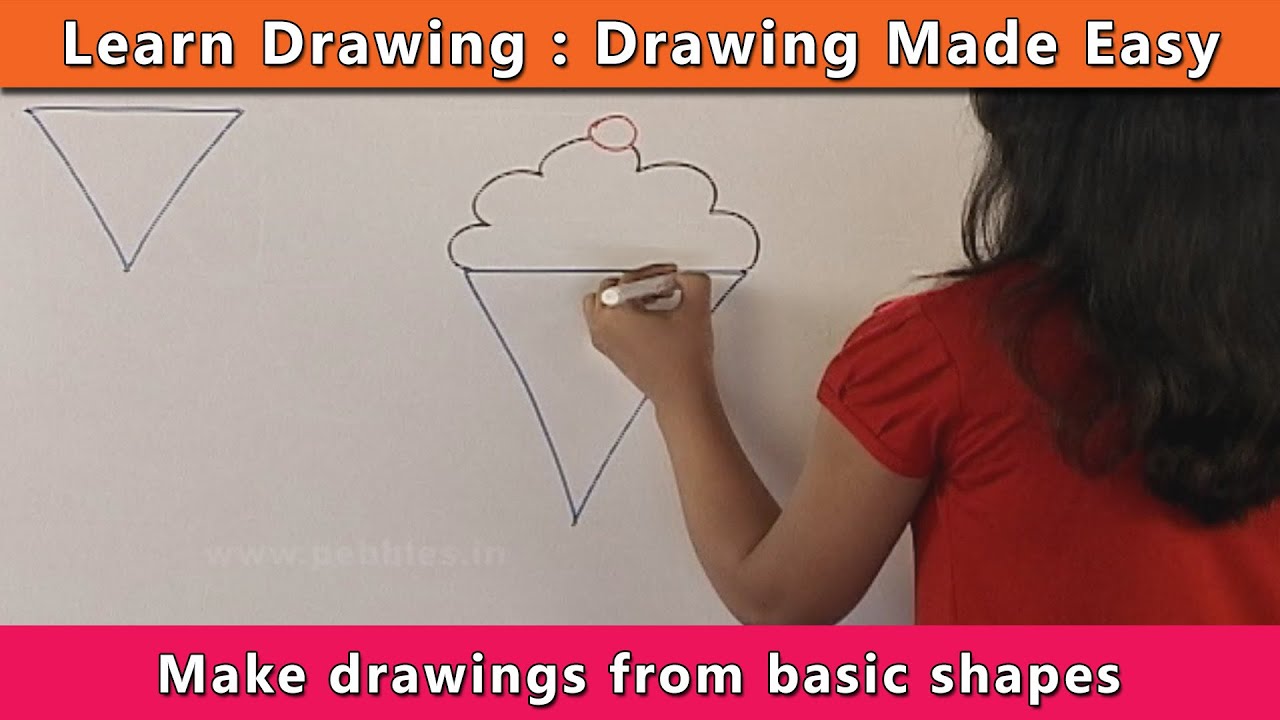Drawings from Basic Shapes | Learn Drawing For Kids | Learn Drawing Step By Step For Children