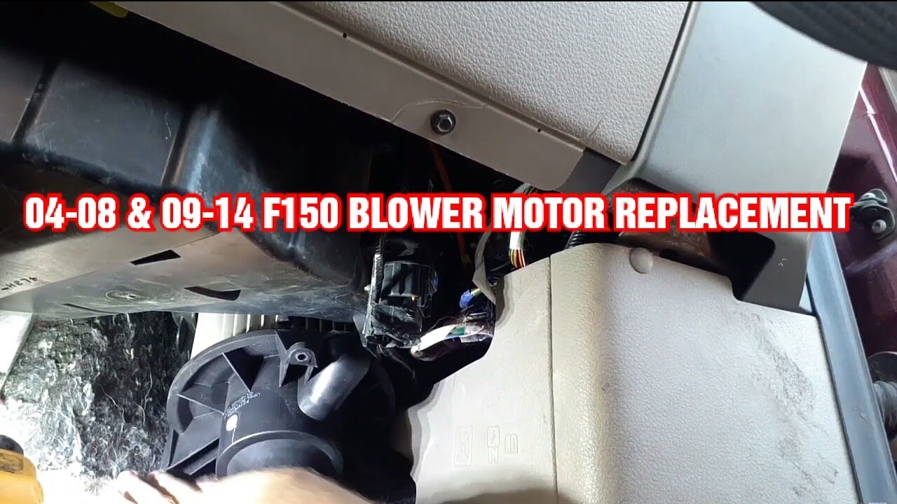 04-08 F150 BLOWER MOTOR REPLACEMENT