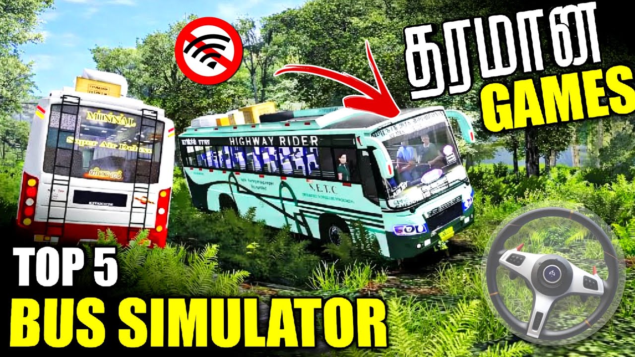 5 Best Bus Simulator Games For Mobile 2026  (தமிழ்)