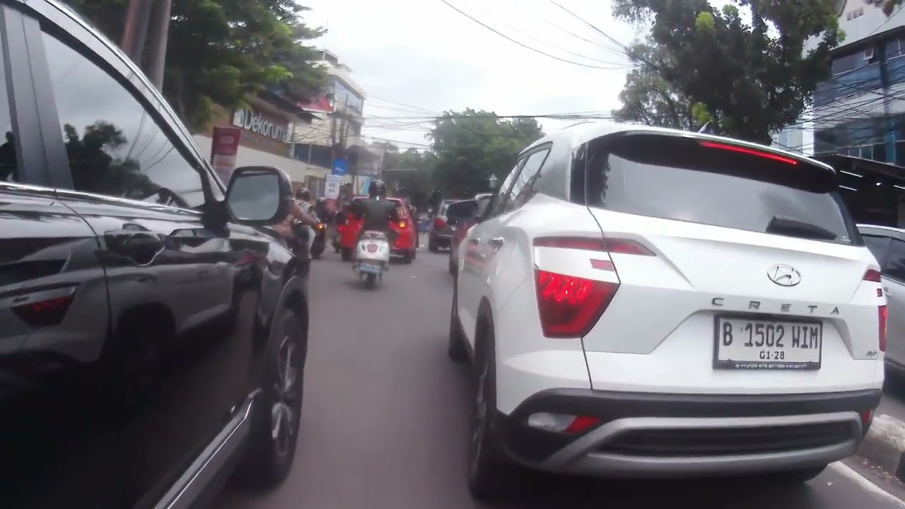 Motovlog dari Jalan KH. Ahmad Dahlan ke Jalan Melawai
