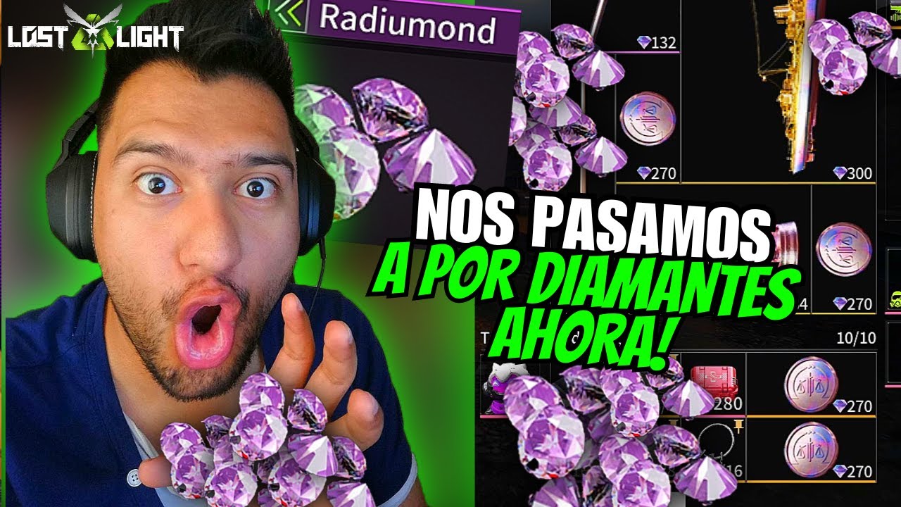 VAMOS AL FARMEO DE DIAMANTES AHORA! - LOST LIGHT