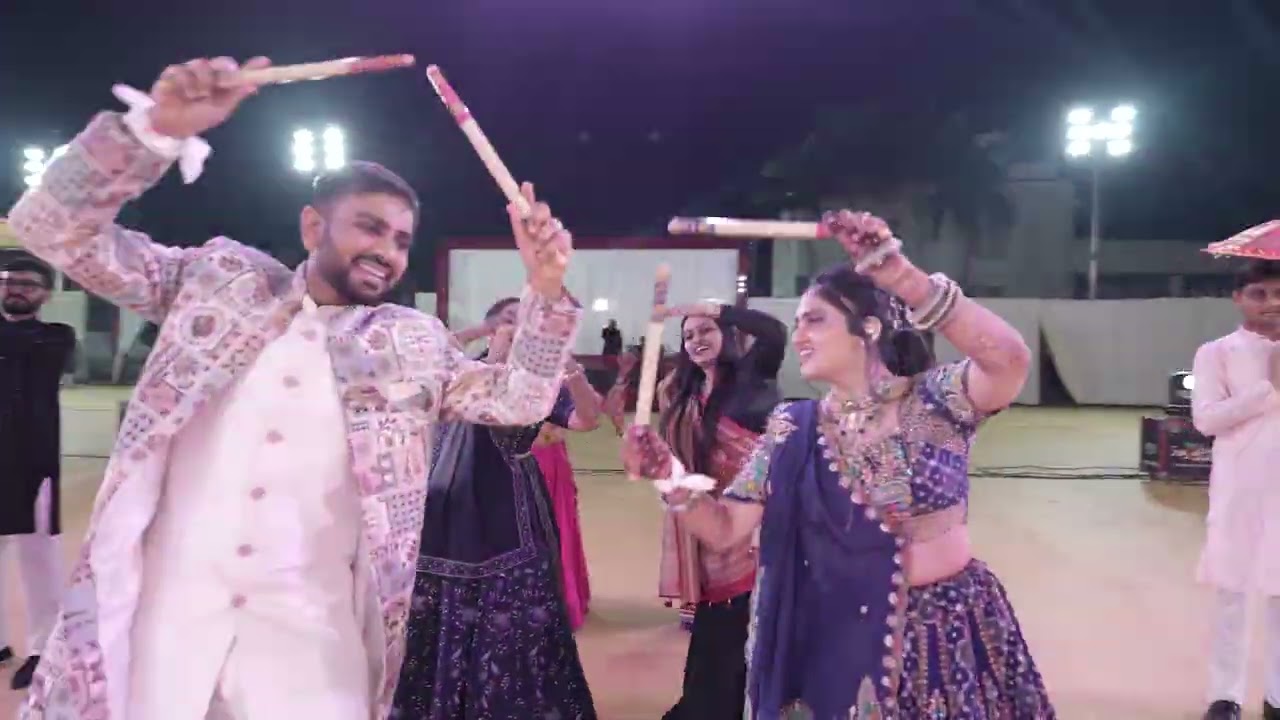 Neel and Radhu Wedding #Dandiya