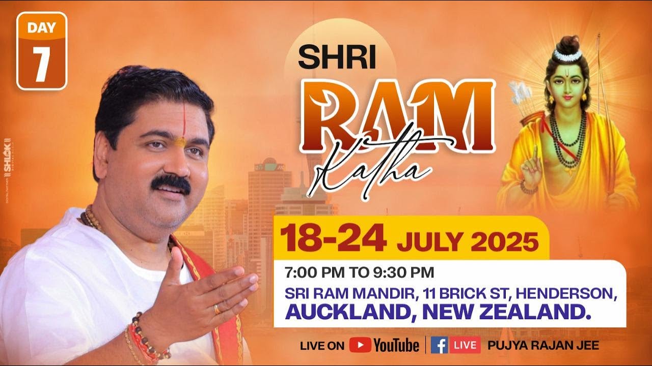 DAY 7/ SRI RAMKATHA// SRI AYODHYA KAND-PART-7/AUCKLAND, NEW ZEALAND