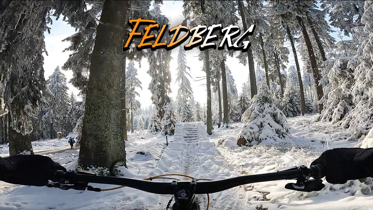 Wintereinbruch am Feldberg l Rutschige Trails und viel Schnee inclusive l Supersmashdesign